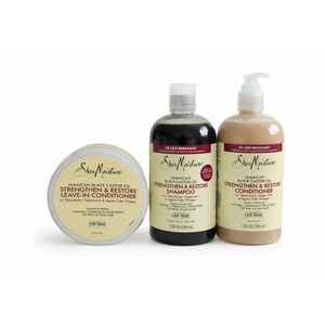 SheaMoisture Jamaican Black Castor Oil Shampoo & Conditioner Set   E2C